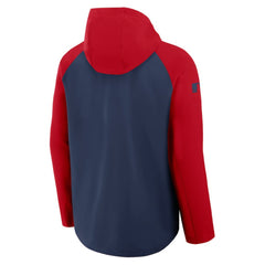 Navy/Red St. Louis Cardinals Nike Authentic Collection Raglan Performance Full-Zip Jacket