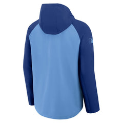 Light Blue/Royal Kansas City Royals Nike Authentic Collection Raglan Performance Full-Zip Jacket