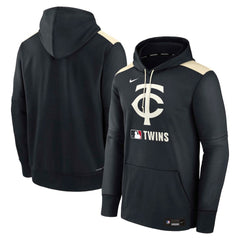 Navy Minnesota Twins Nike Authentic Collection Performance Pullover Hoodie