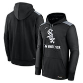 Black Chicago White Sox Nike Authentic Collection Performance Pullover Hoodie