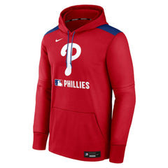 Red Philadelphia Phillies Nike Authentic Collection Performance Pullover Hoodie