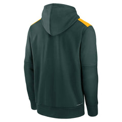 Green Athletics Nike Authentic Collection Performance Pullover Hoodie