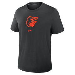 Black Baltimore Orioles Nike Authentic Collection Early Work Tri-Blend Dri-FIT T-Shirt