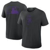 Black Colorado Rockies Nike Authentic Collection Early Work Tri-Blend Dri-FIT T-Shirt