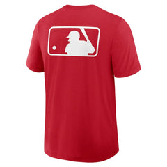 Red Washington Nationals Nike Authentic Collection Early Work Tri-Blend Dri-FIT T-Shirt