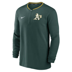 Green Athletics Nike Authentic Collection Performance Half-Zip Top