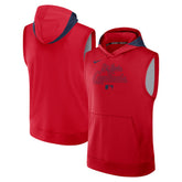Red St. Louis Cardinals Nike Authentic Collection Dri-FIT Sleeveless Hoodie