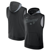 Black Chicago White Sox Nike Authentic Collection Dri-FIT Sleeveless Hoodie