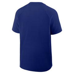 Royal Texas Rangers Nike Authentic Collection Raglan Short Sleeve Windshirt