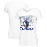 Dallas Mavericks Stadium Essentials Women's Sky High T-Shirt sale