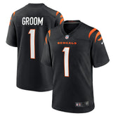 Number 1 Groom Game Jersey - Cincinnati Bengals Jerseys