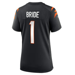 Number 1 Bride Women's Game Jersey - Cincinnati Bengals Jerseys