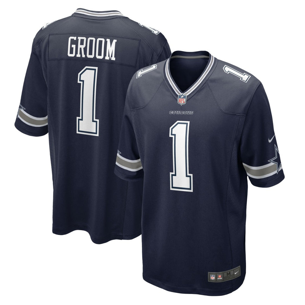 Number 1 Groom Game Jersey - Dallas Cowboys Jerseys