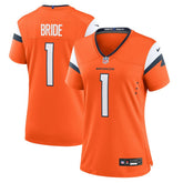 Number 1 Bride Women's Game Jersey - Denver Broncos Jerseys
