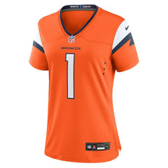 Number 1 Bride Women's Game Jersey - Denver Broncos Jerseys