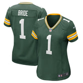Number 1 Bride Women's Game Jersey - Green Bay Packers Jerseys