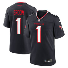 Number 1 Groom Game Jersey - Houston Texans Jerseys