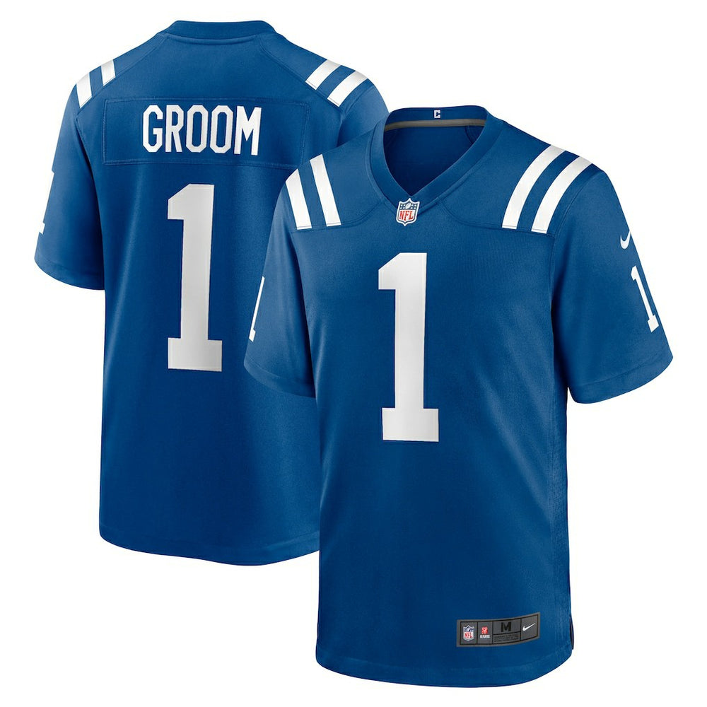 Number 1 Groom Game Jersey - Indianapolis Colts Jerseys