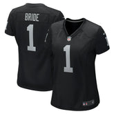 Number 1 Bride Women's Game Jersey - Las Vegas Raiders Jerseys