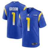 Number 1 Groom Game Jersey - Los Angeles Rams Jerseys