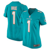 Number 1 Bride Women's Game Jersey - Miami Dolphins Jerseys