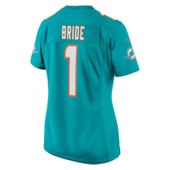 Number 1 Bride Women's Game Jersey - Miami Dolphins Jerseys