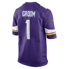 Number 1 Groom Game Jersey - Minnesota Vikings Jerseys