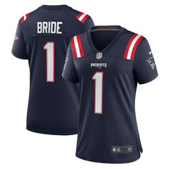 Number 1 Bride Women's Game Jersey - New England Patriots Jerseys