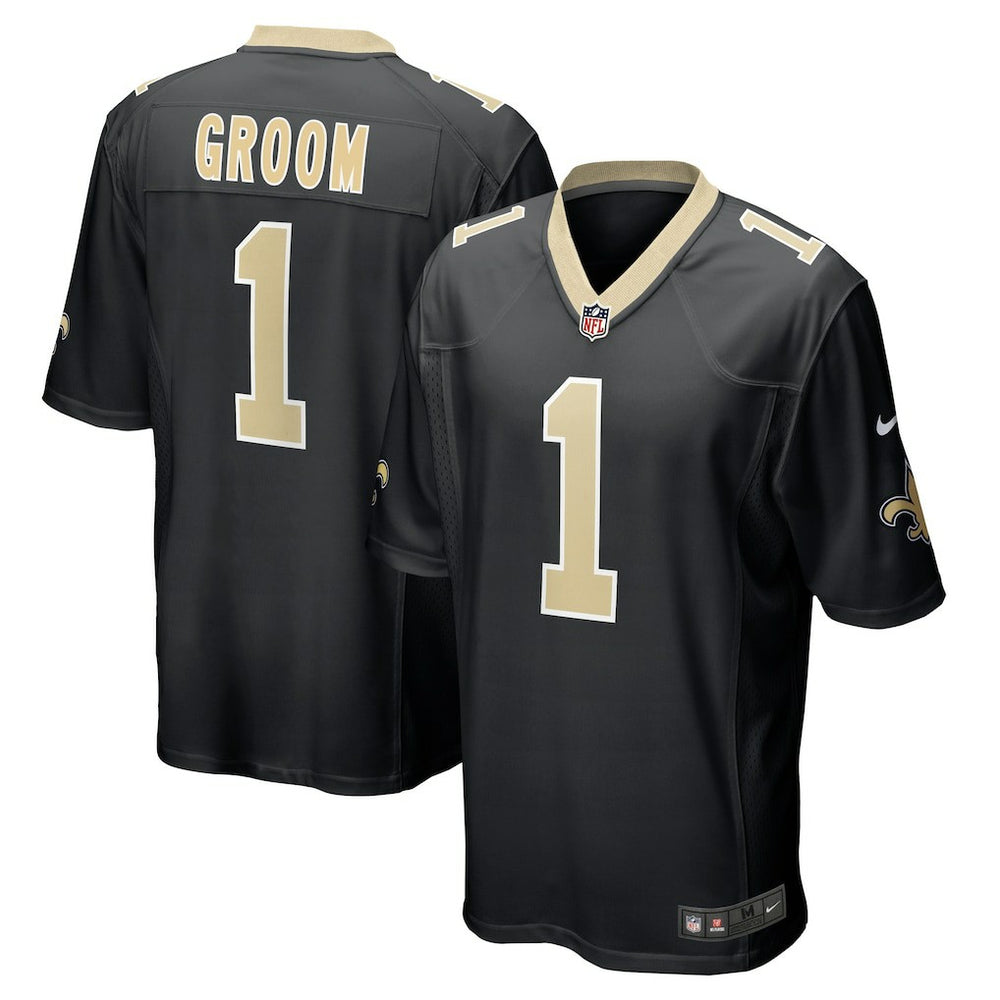 Number 1 Groom Game Jersey - New Orleans Saints Jerseys