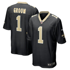 Number 1 Groom Game Jersey - New Orleans Saints Jerseys