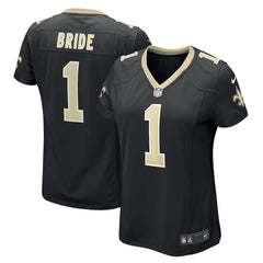 Number 1 Bride Women's Game Jersey - New Orleans Saints Jerseys