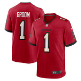 Number 1 Groom Game Jersey - Tampa Bay Buccaneers Jerseys