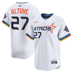 White Jose Altuve Houston Astros Nike 2025 City Connect Limited Player Jersey