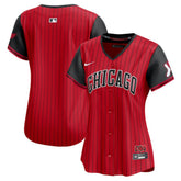 Red/Black Chicago White Sox Nike Women's 2025 City Connect Limited Jersey