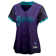 Purple Corbin Carroll Arizona Diamondbacks Nike Women's 2025 City Connect Limited Player Jersey