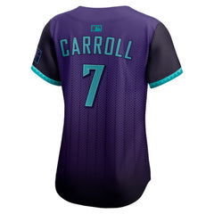 Purple Corbin Carroll Arizona Diamondbacks Nike Women's 2025 City Connect Limited Player Jersey
