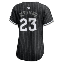 Black Andrew Benintendi Chicago White Sox Nike Women's City Connect Limited Jersey