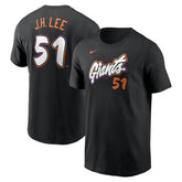 Anthracite Jung Hoo Lee San Francisco Giants Nike 2025 City Connect Fuse Name & Number T-Shirt