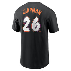 Anthracite Matt Chapman San Francisco Giants Nike 2025 City Connect Fuse Name & Number T-Shirt