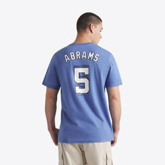 Blue CJ Abrams Washington Nationals Nike 2025 City Connect Fuse Name & Number T-Shirt