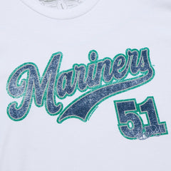 White Ichiro Suzuki Seattle Mariners Mitchell & Ness Cooperstown Collection Player T-Shirt