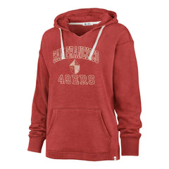 '47 Women's Plus Size Clarity Kennedy Pullover Hoodie - San Francisco 49ers Hoodies