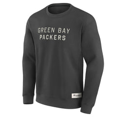 Elements Future Ground Lettering Pullover Sweatshirt - Green Bay Packers Pullover