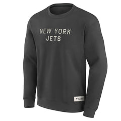 Elements Future Ground Lettering Pullover Sweatshirt - New York Jets Pullover