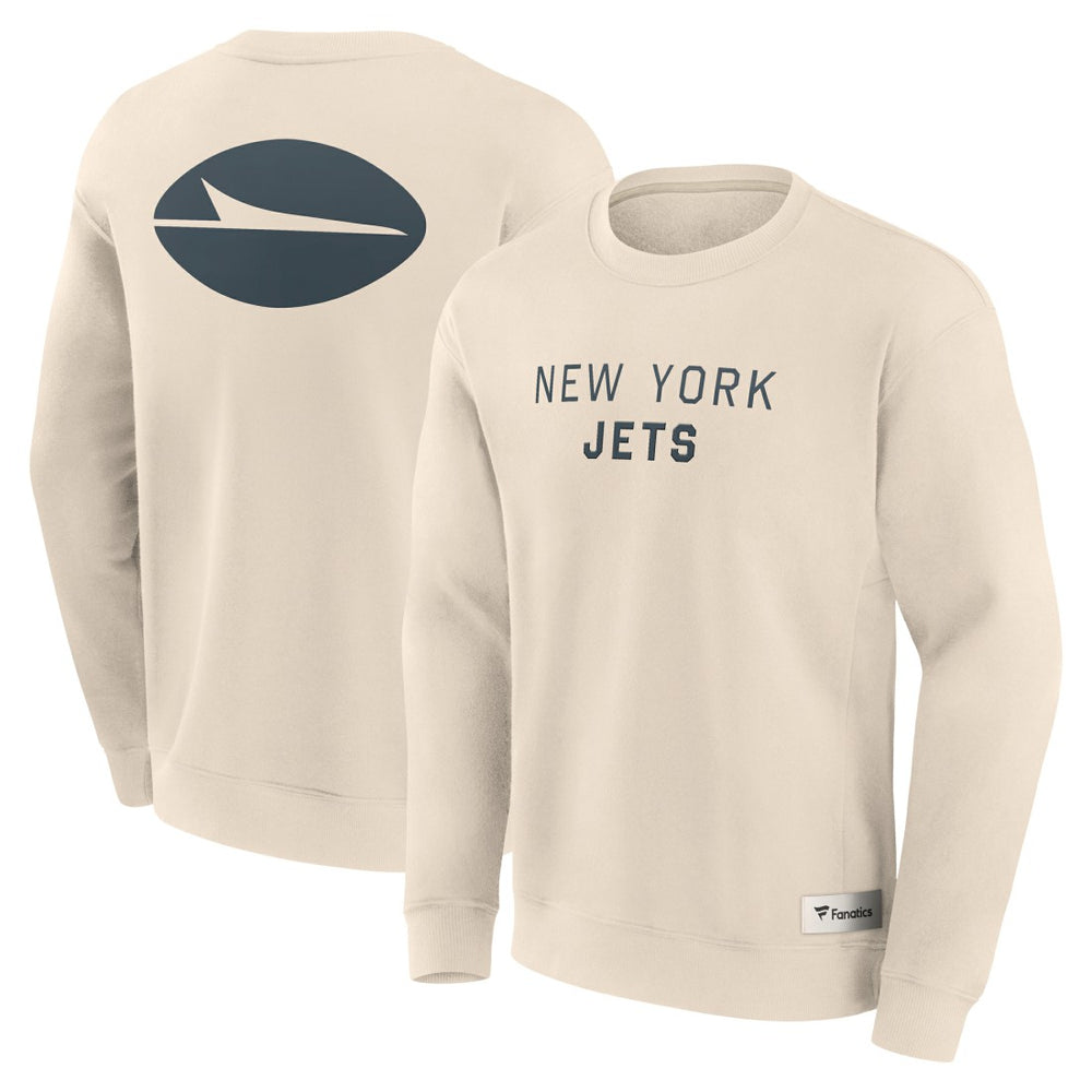 Elements Future Ground Lettering Pullover Sweatshirt - New York Jets Pullover