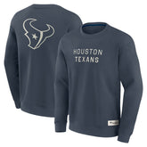 Elements Future Ground Lettering Pullover Sweatshirt - Houston Texans Pullover