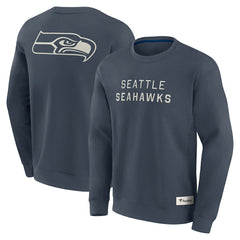 Elements Future Ground Lettering Pullover Sweatshirt - Seattle Seahawks Pullover