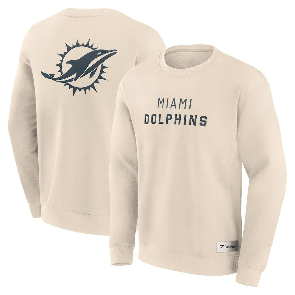 Elements Future Ground Lettering Pullover Sweatshirt - Miami Dolphins Pullover