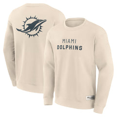 Elements Future Ground Lettering Pullover Sweatshirt - Miami Dolphins Pullover