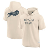 Elements Future Ground Lettering Short Sleeve Pullover Hoodie - Buffalo Bills Hoodies